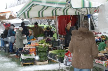 La neve del mercato