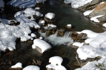 La neve della Germanasca di Massello