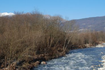 Chisone presso il Ponte di S. Germano